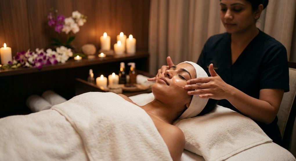 Luxury facial treatment at Sapna Glam Unisex Studio, Pul Pehladpur